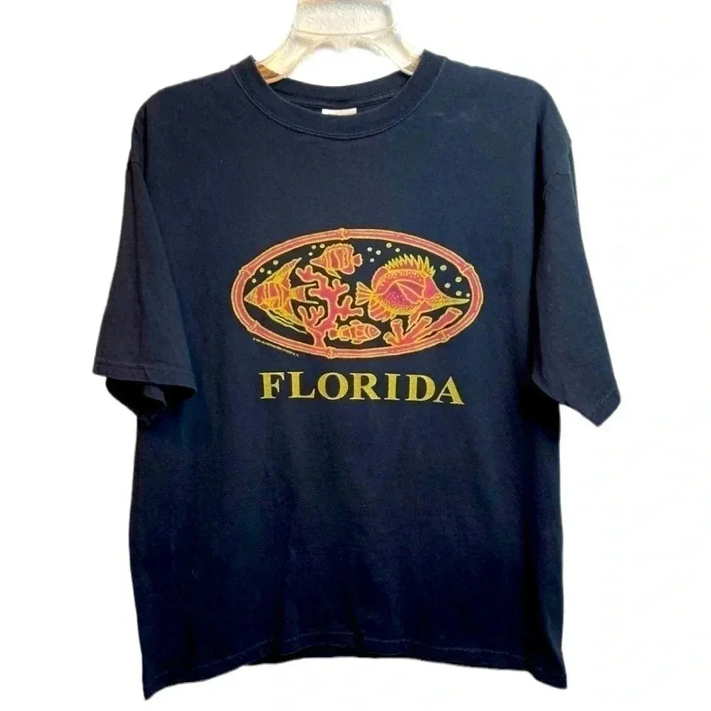 VINTAGE graphic Florida T-shirt.‎ 1998. 
Size: XL
